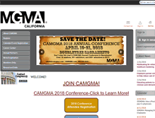 Tablet Screenshot of camgma.com